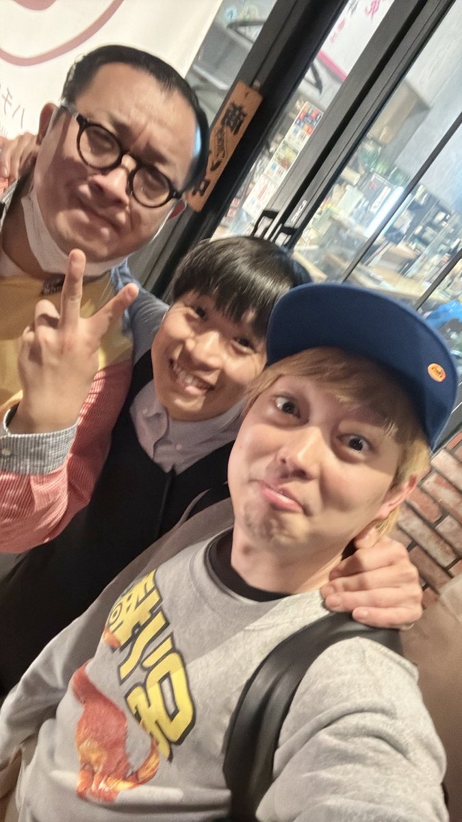 ほんまにすぐ来て言いにこんでええねん！可愛いかよ！！かつのぶさんにご迷惑をおかけするな。