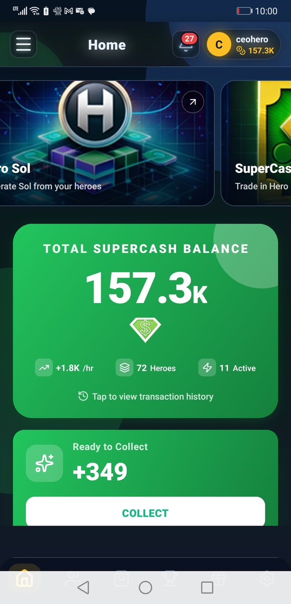 Hero_Metaverse's tweet photo. Hero App launching soon! A new mobile game experience for the future of digital gaming and currency. Backed by the $HERO token on Solana https://t.co/zbENOIxNGr