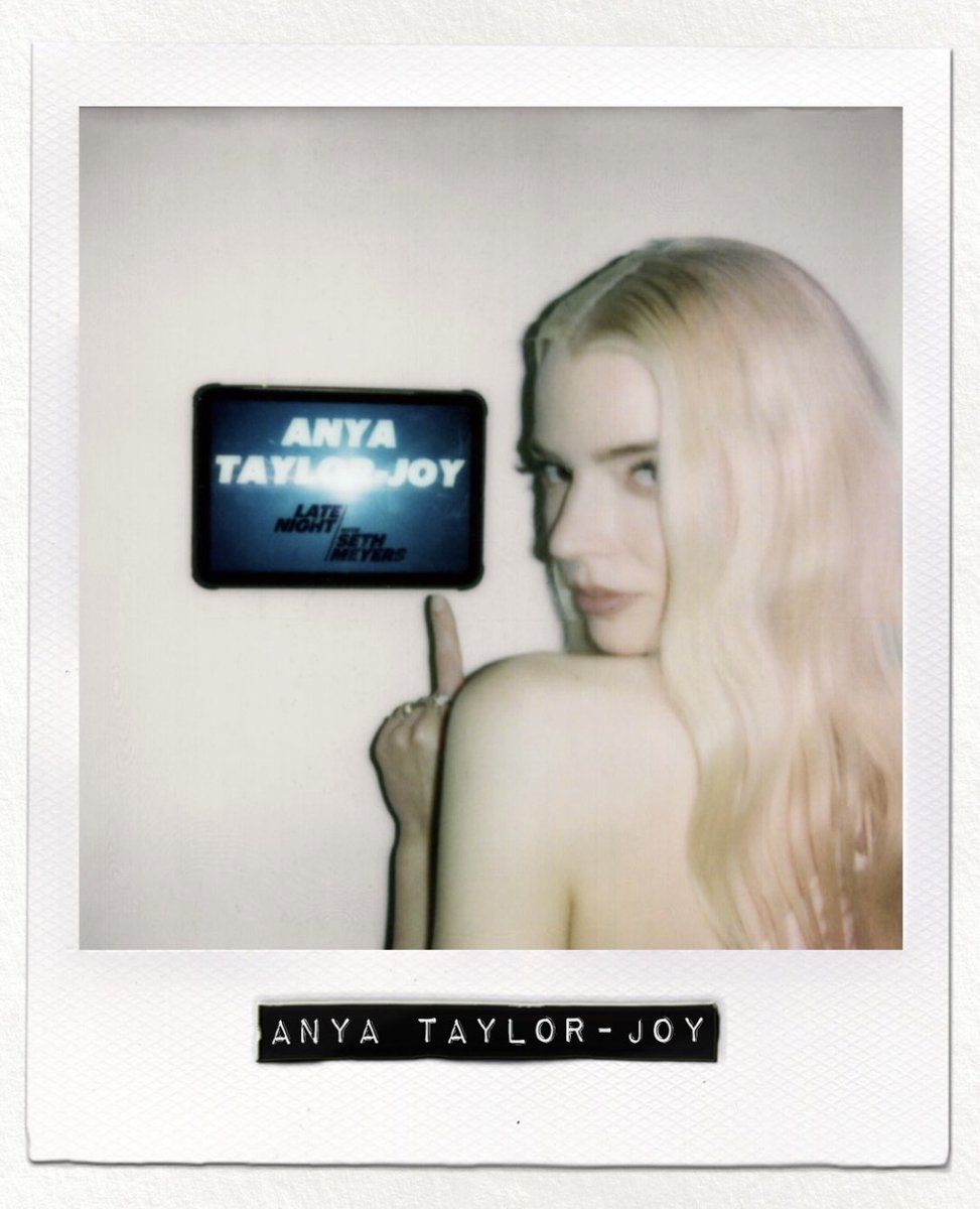 best of anya taylor-joy tweet media