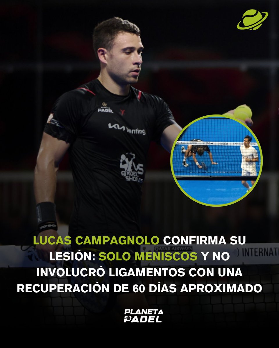 UNA BUENA PARA CAMPA ❤️‍🩹🐂

🇧🇷 El brasileño se realizó estudios y confirmó una lesión leve de meniscos, sin compromiso ligamentario, una noticia positiva dentro del contexto

⌛ Estará aproximadamente dos meses fuera de las pistas

💪 A recuperarse y volver más fuerte, Campa.