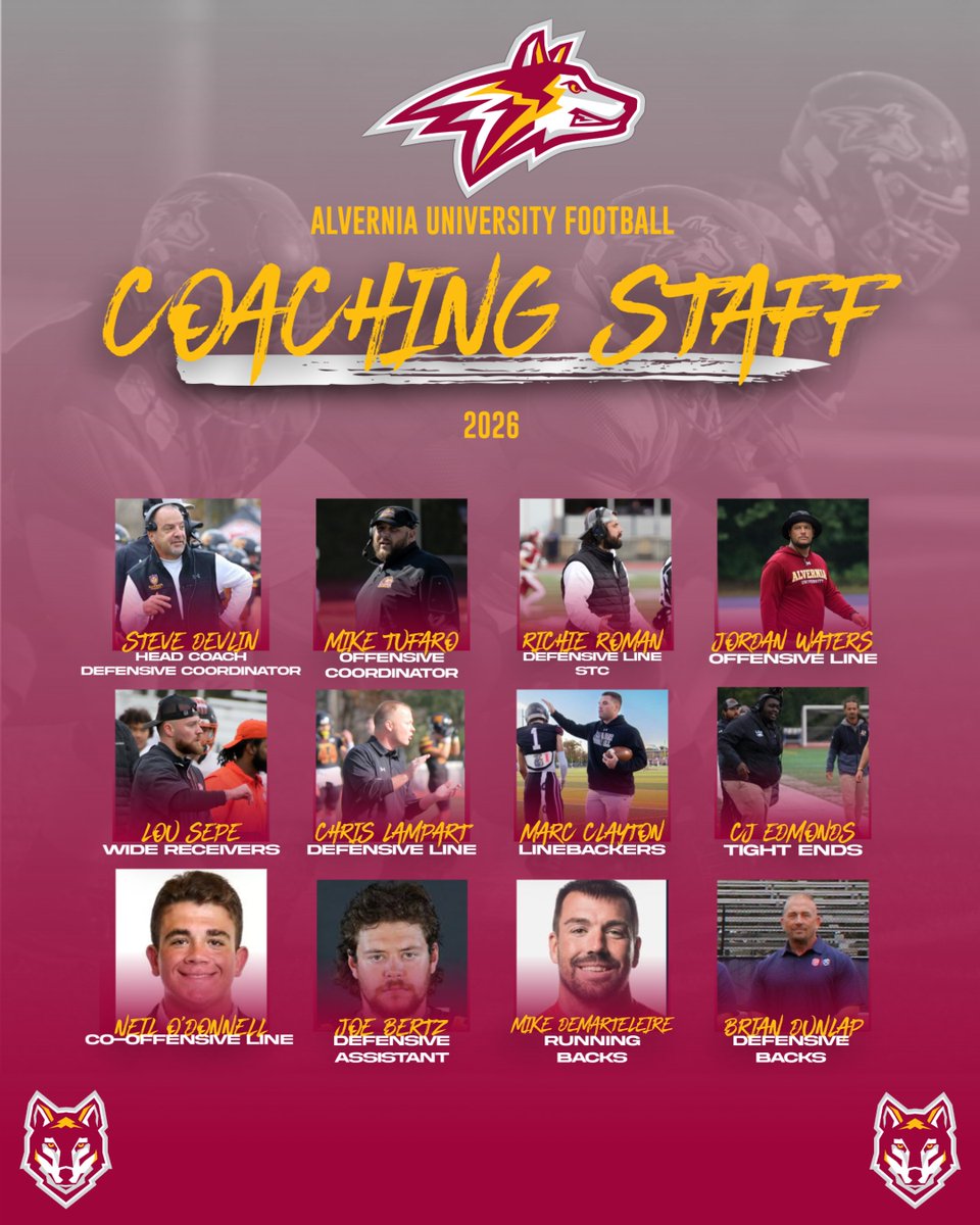 Alvernia Football tweet media