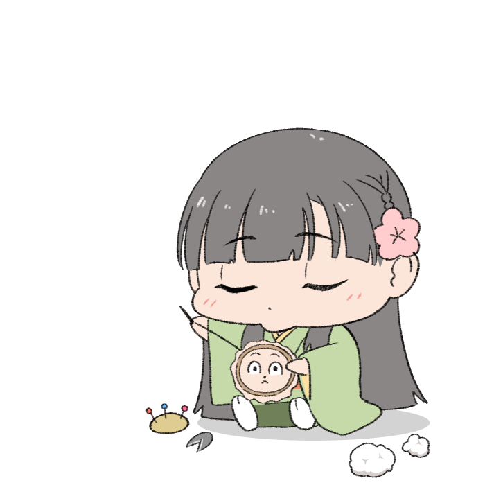 小早川紗枝 「どすえちゃんぬい作りたいどす」|🌸あまがみP🌸のイラスト