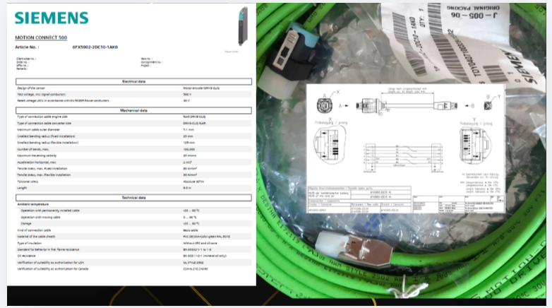 cncdubai's tweet photo. Get 6FX50022DC101AK0 SIGNAL CABLE, PREASSEMBLED today to run your machine right away: 
Article number : 6FX5002-2DC10-1AK0 | UPC : 662643050103 | Commodity Code : 85444290
Dubai ready stock 6FX 5002-2DC10 (SINAMICS DRIVE-CLiQ) , get it today
https://t.co/Q1eo4s38xe https://t.co/Sc5gC8gnMc