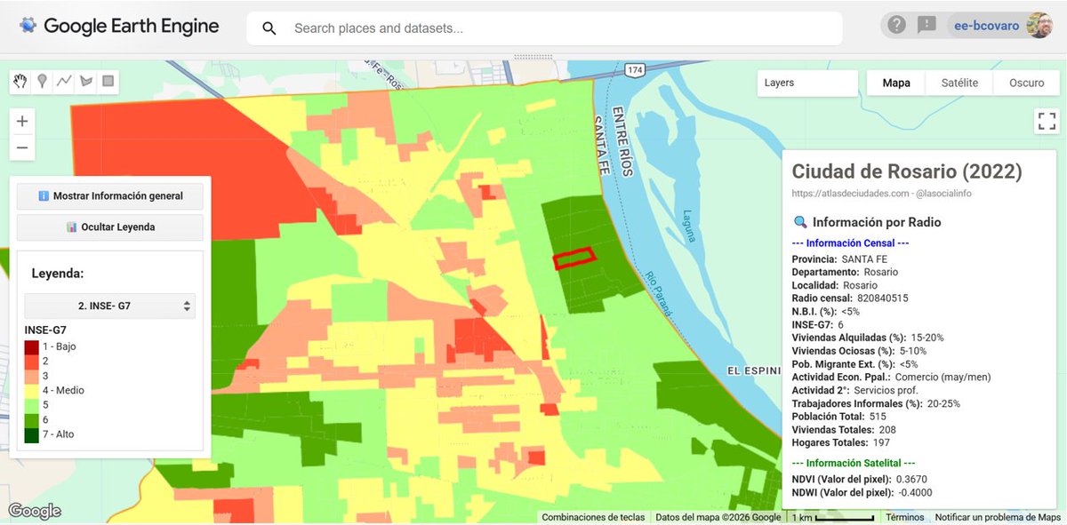 lasocialinfo's tweet photo. Y llegó Rosario

La ciudad más poblada de la provincia de Santa Fe (1.030.069 hab. 2022) y la tercera ciudad más poblada del país. Mirando los datos, un caso particular en términos de ordenamiento territorial y dinámica urbana

Link a la app 👇
https://t.co/7MLU1Q0hld https://t.co/fSO3KZ5jbf