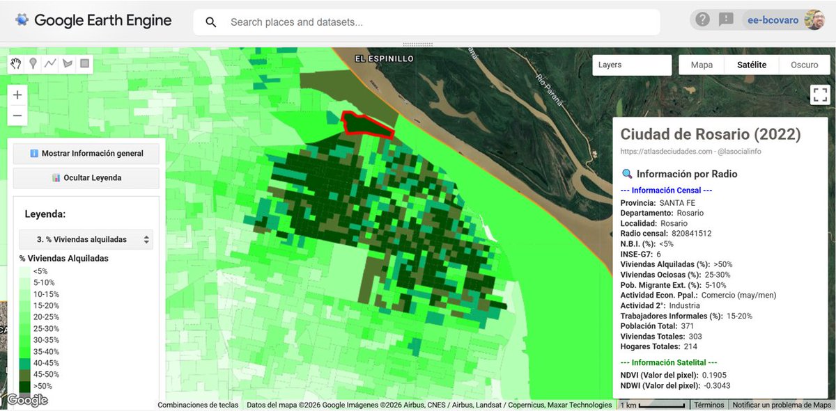 lasocialinfo's tweet photo. Y llegó Rosario

La ciudad más poblada de la provincia de Santa Fe (1.030.069 hab. 2022) y la tercera ciudad más poblada del país. Mirando los datos, un caso particular en términos de ordenamiento territorial y dinámica urbana

Link a la app 👇
https://t.co/7MLU1Q0hld https://t.co/fSO3KZ5jbf