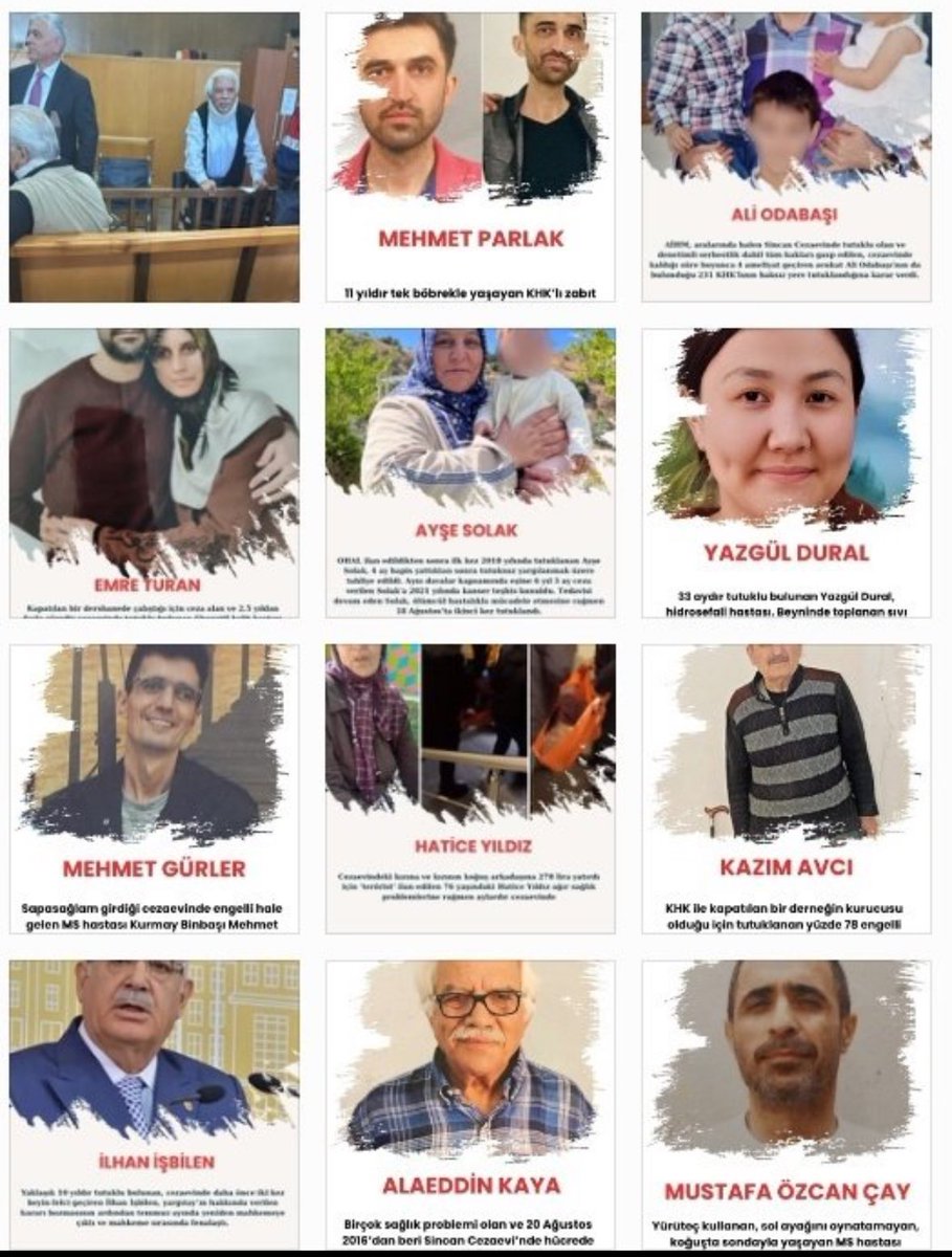 MyTeacherr06's tweet photo. ⚠️ DUYMADIK DEMEYİN 🚨

Cezaevlerinde tedavisi engellenen hastalar ve tabutta tahliye edilen masumlar, bu dönemin en ağır utanç vesikalarıdır.

Zulümle abad olunmaz; KHK’lar iptal edilmeden bu yara asla kapanmayacak.

‼️#KHKlıyızHaklıyız‼️ https://t.co/LSY4l4Ij9G