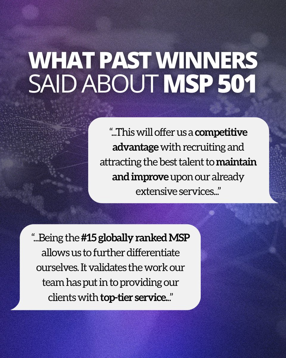 MSP 501 tweet media
