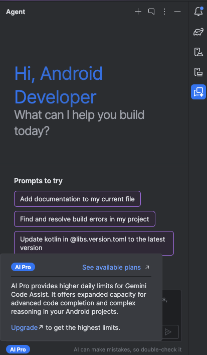 Android Studio tweet media