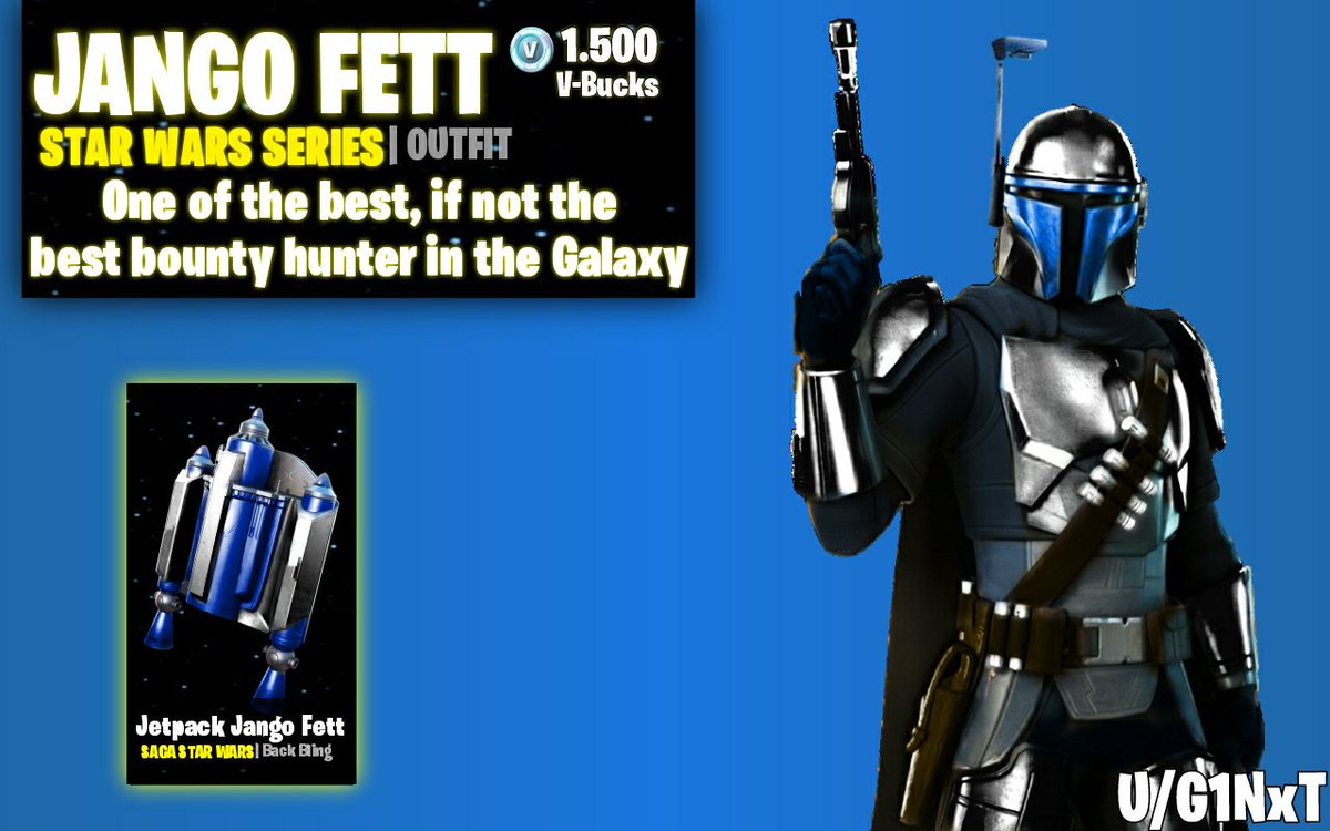 Add Jango Fett to Fortnite tweet media