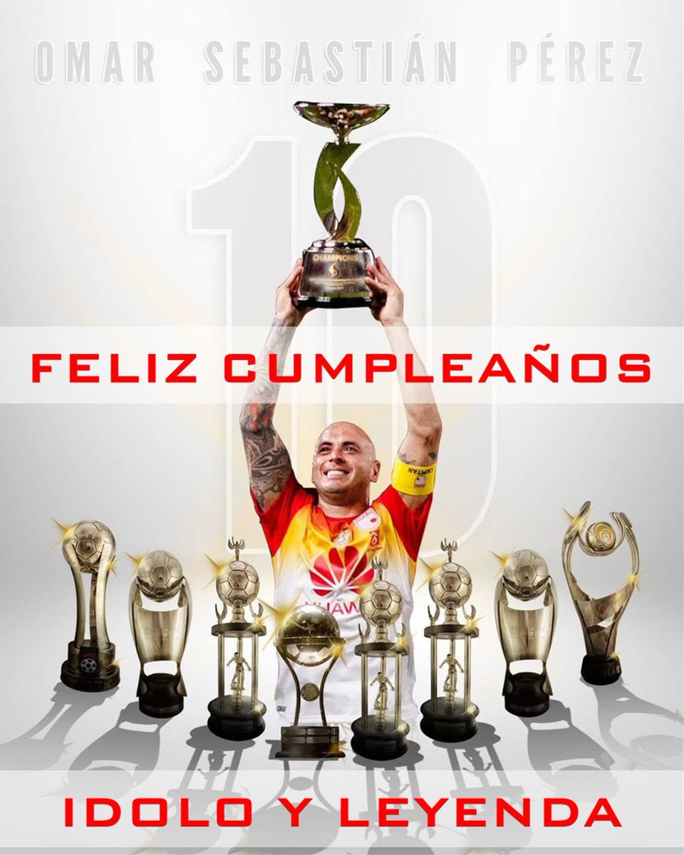 Oye <a href="/SantaFe/">Independiente Santa Fe</a> se te olvidó el cumpleaños de <a href="/chipakero/">Omar Sebastián Pérez 10</a> por suerte somos más los hinchas agradecidos que siempre lo recordamos