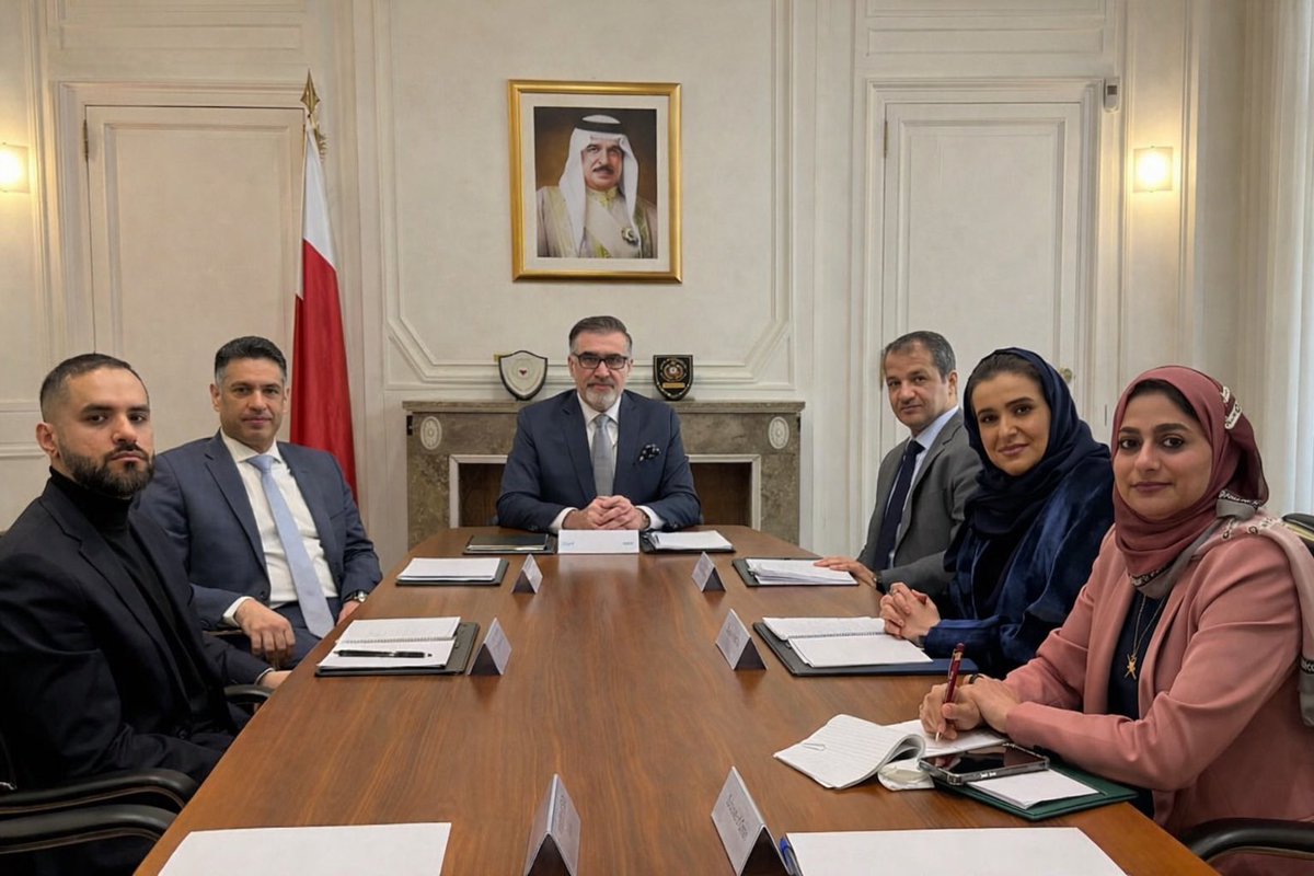 GCC ambassadors met today in Brussels for their first quarterly regular meeting, chaired by HE Ambassador Dr. Mohamed Ali Bahzad. Discussions focused on coordinating diplomatic efforts in response to the repercussions of the blatant Iranian attacks on GCC states.