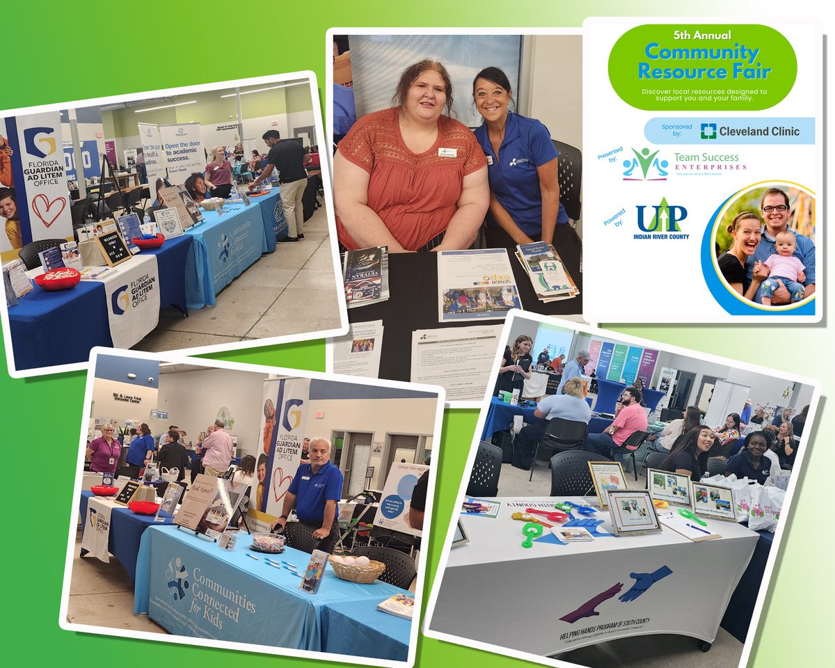 careersourcerc's tweet image. We’re grateful to have been part of the 5th Annual Community Resource Fair at the UP Center in Vero Beach! 

We appreciate the UP Center and all community partners for bringing this meaningful event together!

#CommunityRelation #IndianRiverCounty #TheUPCenter #CareerSource