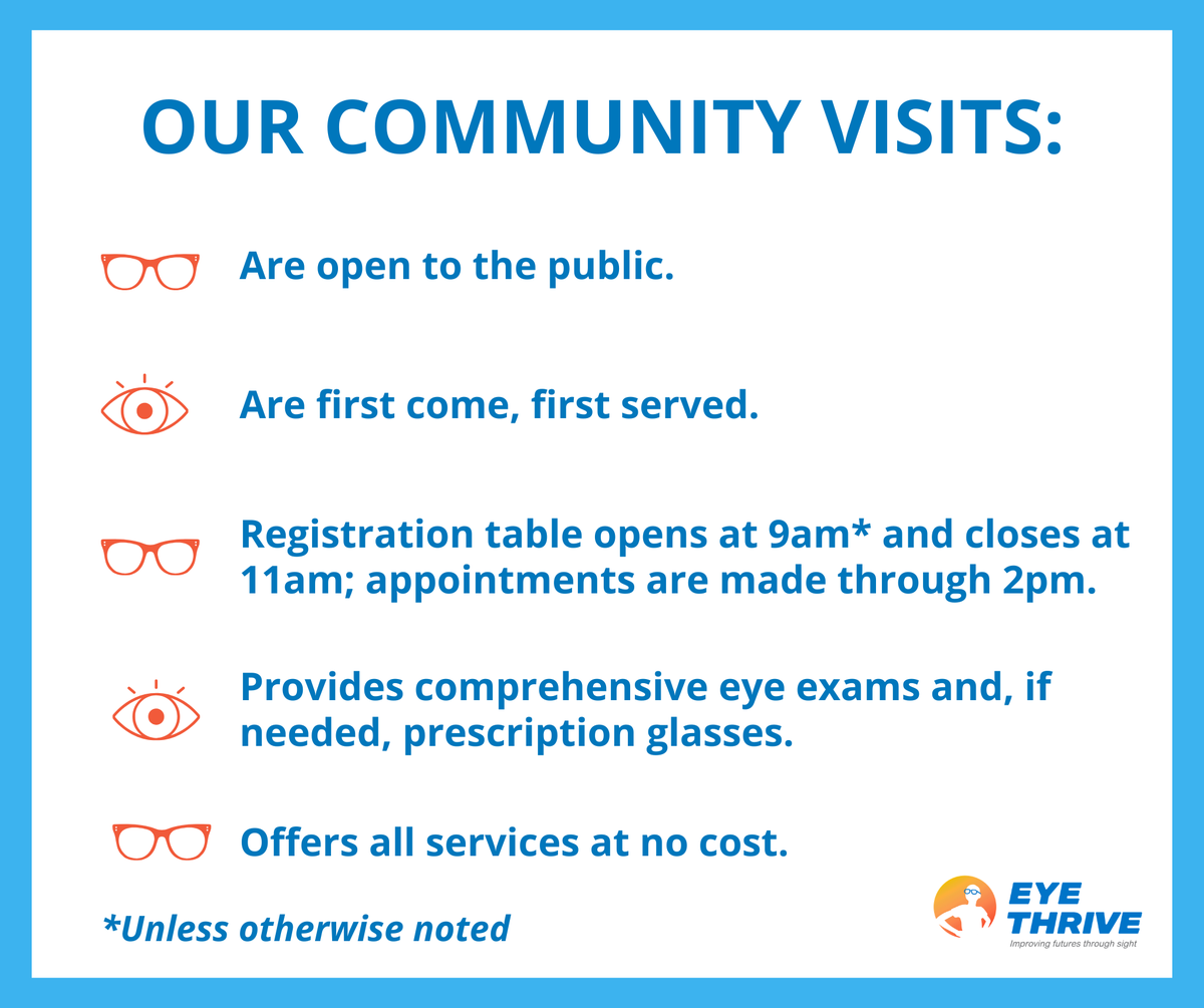 Eye_Thrive's tweet photo. This is no joke: free eye exams &amp; glasses for kids in Baden! 👀

Eye Thrive will be at @STLpubLibrary Baden Library on April 1 starting at 9am for kids ages 4–18.

📍 8448 Church St.
🕘 9–11am
🚶 First come, first served—arrive early!

#GlassesForTheLou #CommunityCare #EyeThrive https://t.co/gBPLSx3UIB