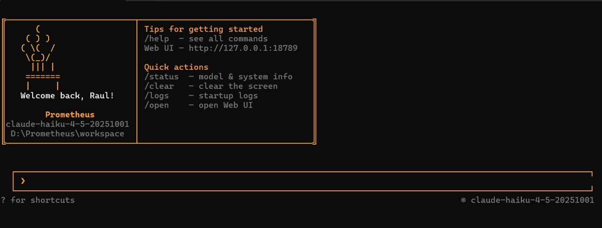 Prometheus AI tweet media