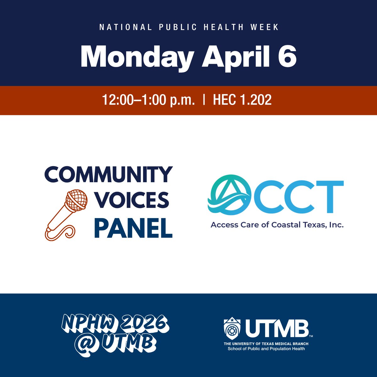 UTMB School of Public & Population Health tweet media