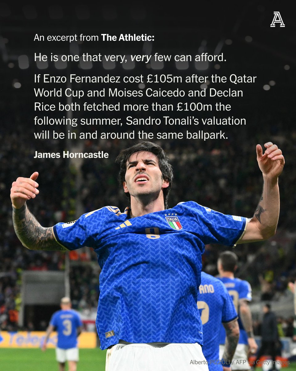 The Athletic | Football tweet media