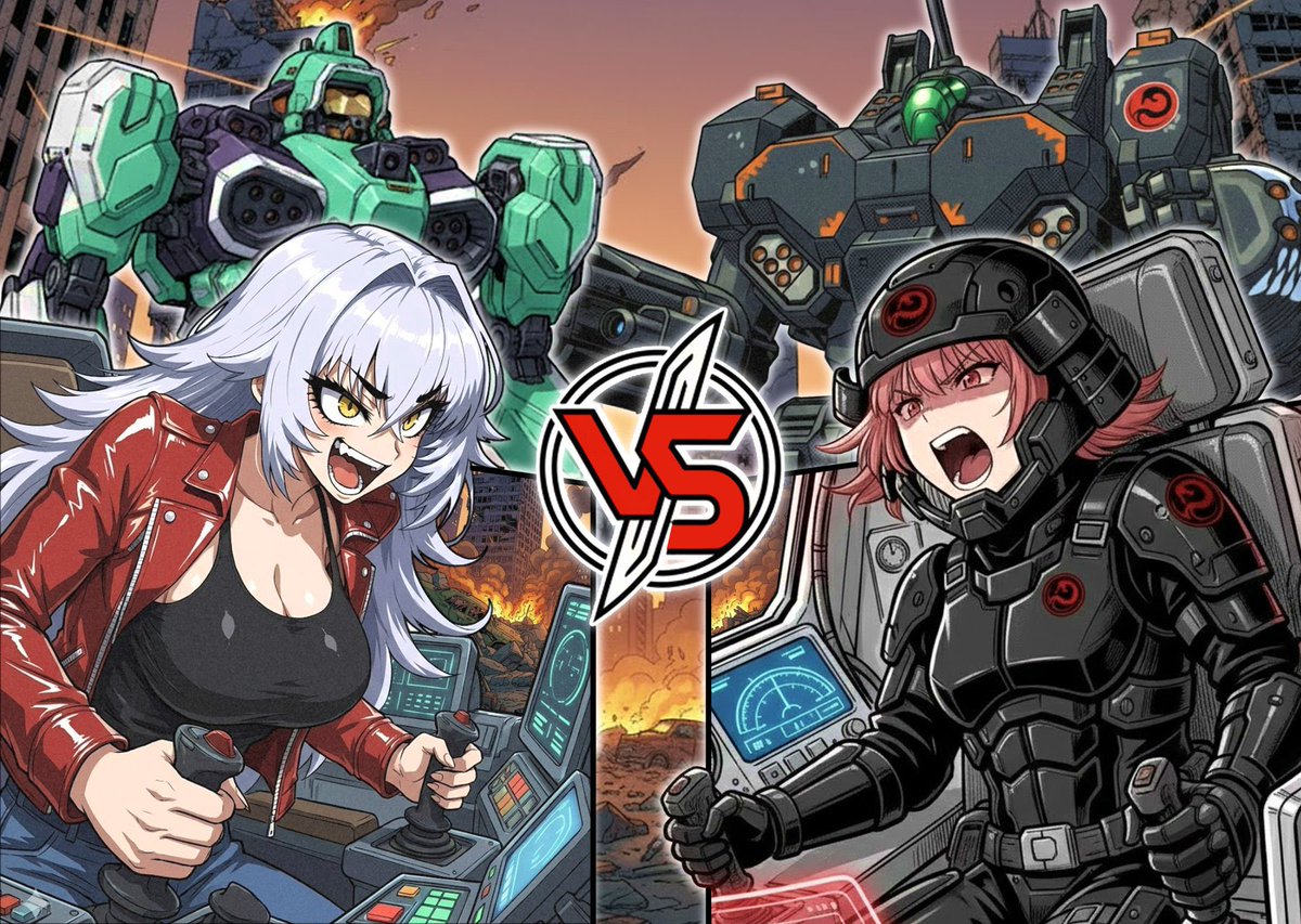 湧浦カラン🪖💵メック戦士系Vtuber tweet media