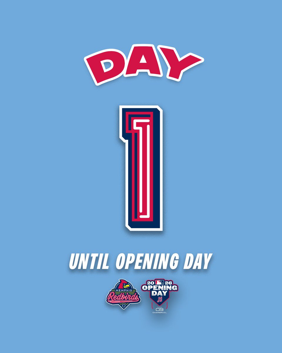 memphisredbirds's tweet image. BASEBALL IS BACK TOMORROW. ⚾
ENOUGH SAID. 😏

Get Opening Day tickets today:
milb.com/memphis/ticket…

#GoBirds | #OpeningDay