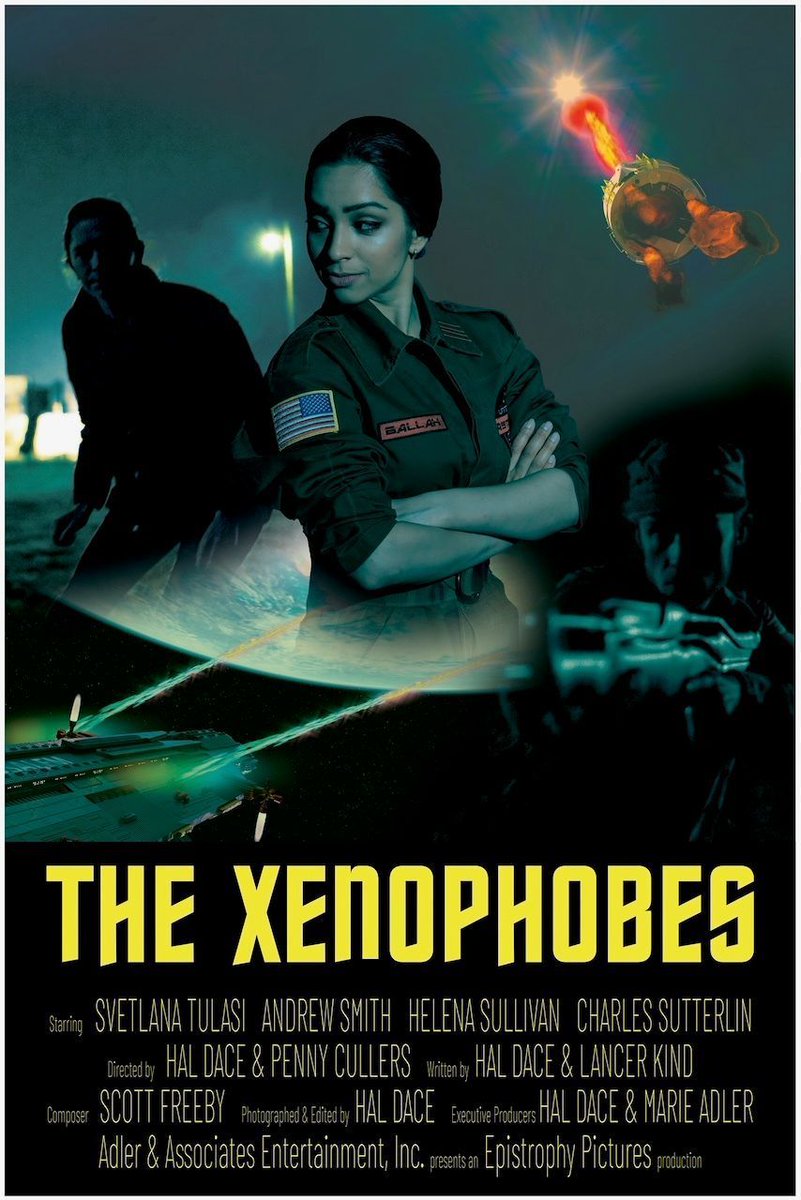 LancerKind's tweet image. Interested in independent #films, #sciencefiction, and #acting? Hear this interview with actor @sterlingmoliver, one of the stars of THE XENOPHOBES. Episode 344: SciFiThoughts.space
Rent the film for $4: watch.amazon.com/detail?gti=amz…