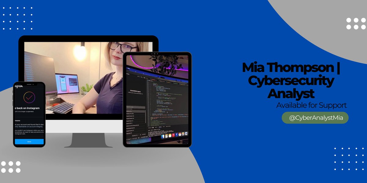 Mia Thompson | Cybersecurity Analyst tweet media