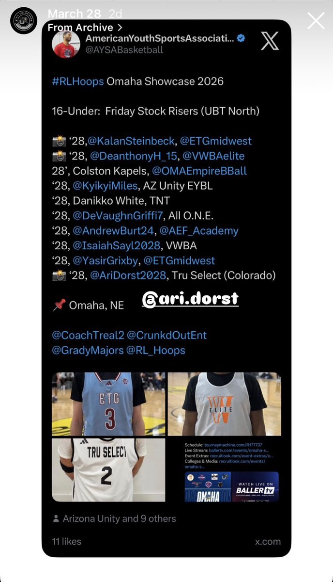 Tru Colorado Select 28’ - 29’ 🏀 tweet media