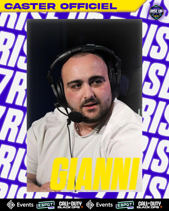 Events_ELO's tweet photo. 🏆 [Rise Up 7]
@Events_ELO x @espotparis 

Le jour-J approche à grands pas ! 💪

Eux sont prêts pour crier dans vos oreilles sur les meilleures actions durant tout le week-end 🔥

🎙️ @UgoLefevre 
🎙️ @SaymSV 
🎙️ @GianniGSA 

Retrouvez-les ce samedi dès 9h sur Twitch 🤩 https://t.co/VnIXZctY7p