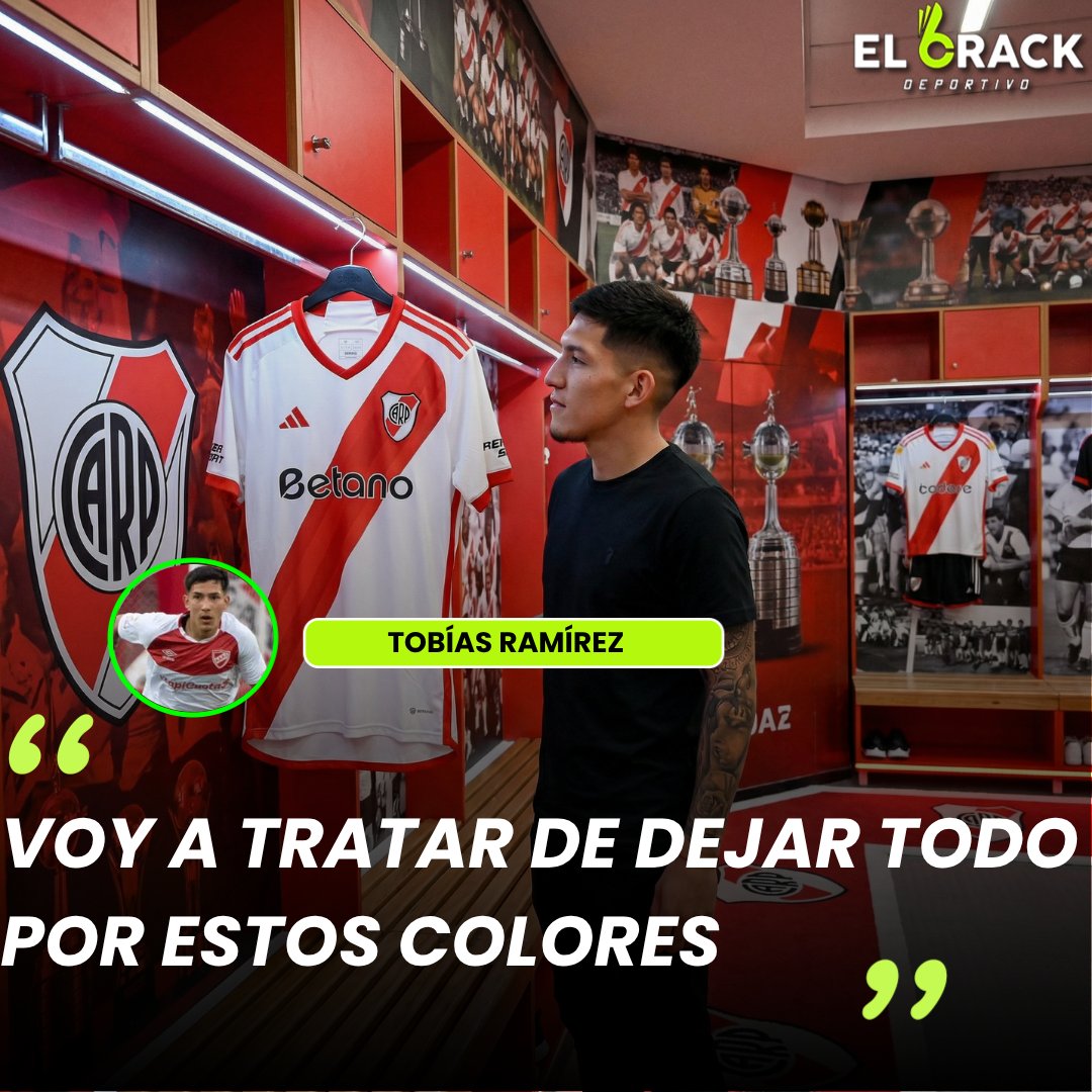 ⚪🔴 𝗜𝗟𝗨𝗦𝗜Ó𝗡 𝗬 𝗘𝗡𝗧𝗥𝗘𝗚𝗔: 𝗟𝗔 𝗣𝗥𝗜𝗠𝗘𝗥𝗔 𝗣𝗔𝗟𝗔𝗕𝗥𝗔 𝗗𝗘 𝗨𝗡 𝗡𝗨𝗘𝗩𝗢 𝗠𝗜𝗟𝗟𝗢𝗡𝗔𝗥𝗜𝗢 ⚪🔴

𝗟𝗮 𝗹𝗹𝗲𝗴𝗮𝗱𝗮 𝗱𝗲 𝗧𝗼𝗯í𝗮𝘀 𝗥𝗮𝗺í𝗿𝗲𝘇 𝗮 𝗥𝗶𝘃𝗲𝗿 𝗣𝗹𝗮𝘁𝗲 𝘆𝗮 𝗲𝗺𝗽𝗶𝗲𝘇𝗮 𝗮 𝘁𝗼𝗺𝗮𝗿 𝗳𝗼𝗿𝗺𝗮, 𝘆 𝘀𝘂𝘀 𝗽𝗿𝗶𝗺𝗲𝗿𝗮𝘀
