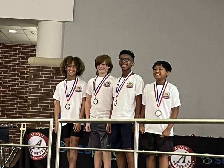 SLESuns's tweet photo. Way to go to our 5th grade Sea Perch team who finished 2nd in the Middle School Division at the District Competition.  They also finished 1st in the Mission and Obstacle Course.  🏆 We are proud of you!  👏 
#sle #slesuns https://t.co/ZdIkKeupZm