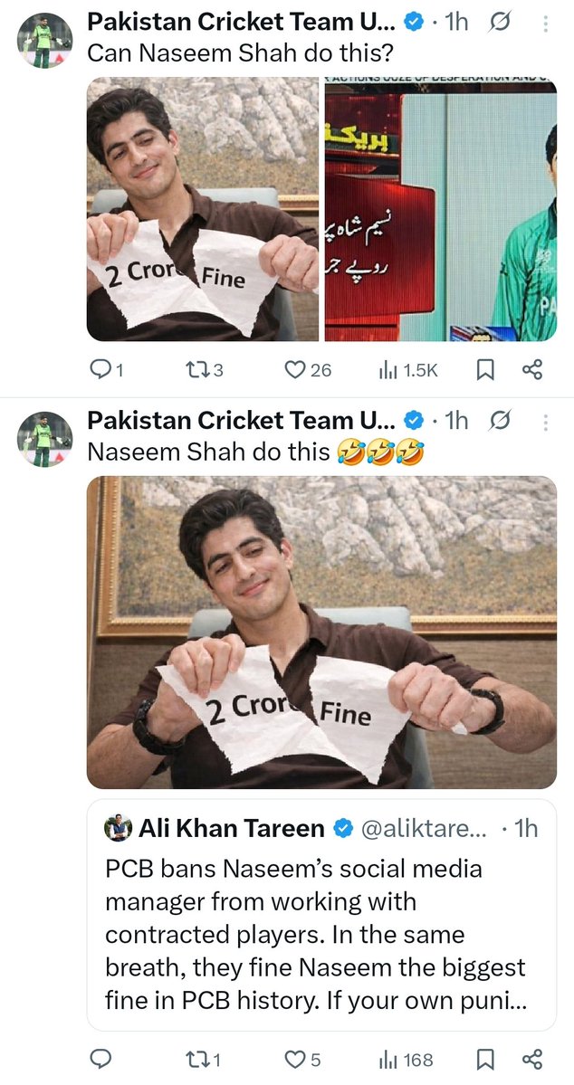 Pakistan Cricket Team USA FC tweet media