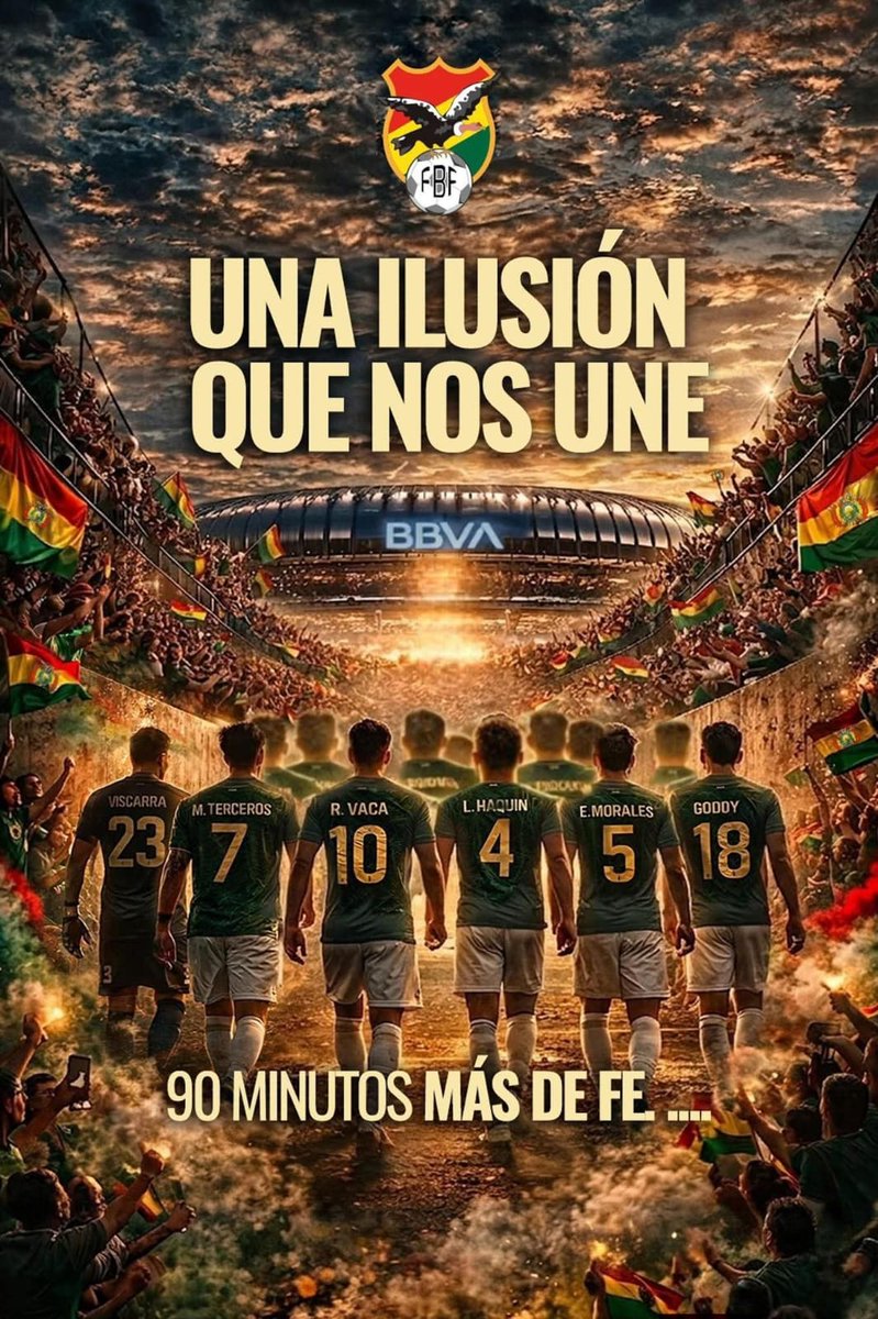 FuriaRojaTV's tweet photo. #Repesca 

Bolivia - Iraq
Repesca al Mundial
Martes 31 marzo https://t.co/vWIIQuF8rR