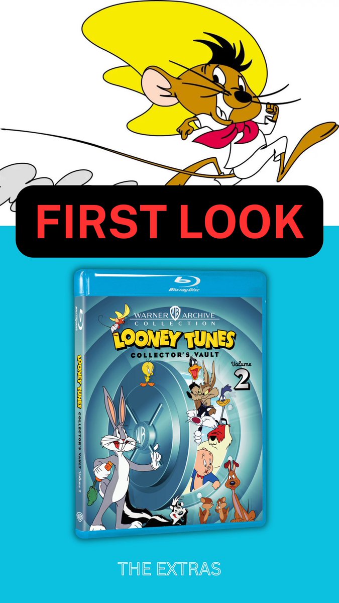 TheExtrastv's tweet image. 👀 FIRST LOOK at SPEEDY GONZALES in "Mexican Boarders" (1962). 
Watch on YouTube: youtu.be/aKMDst9_RqY?si…
Available for the first time in HD on a Looney Tunes Blu-ray collection. 
 #cartoon #cartoons #animation #speedygonzales