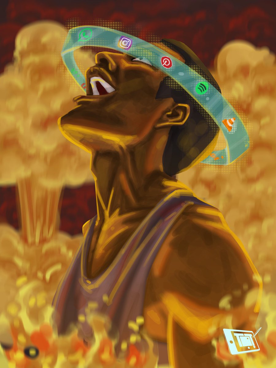 I hope we won't go back to posting memes till we forget the country is burning from its foundations up. Become intentional about becoming free in our own country. I hope it's not too late before we start seeing that our own freedom is in our own hands! 
Jos is bleeding