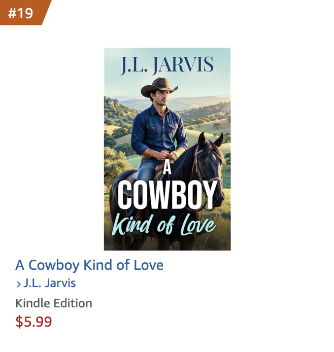 JLJarvis_Writer's tweet photo. Amazon Hot New Release
She came for the story. She never meant to fall for the cowboy.

https://t.co/j33xBPK4fs

#bookrecommendations #cowboyromance #westernromance #cleanromance https://t.co/Zp5Ce9SmRi