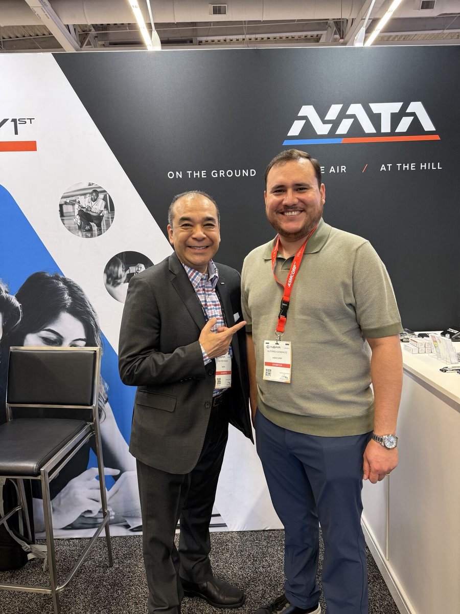 NATAaero's tweet photo. A fantastic finish last week to #SDC26 and a valuable week for the NATA team. Conversations with members and industry partners underscored the importance of advocacy, safety leadership, and staying connected as the business aviation community adapts to a dynamic environment. https://t.co/rhlJPYTxqA