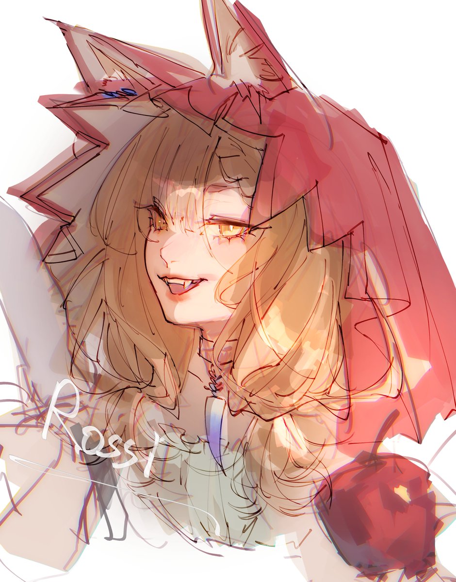 ikari_inu's tweet image. Sketch 45 min🦊
#rossi #endfield #ロッシ #エンドフィールド