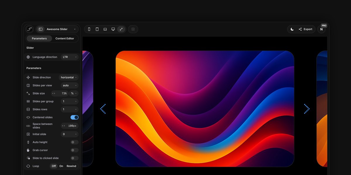 Swiper Studio tweet media
