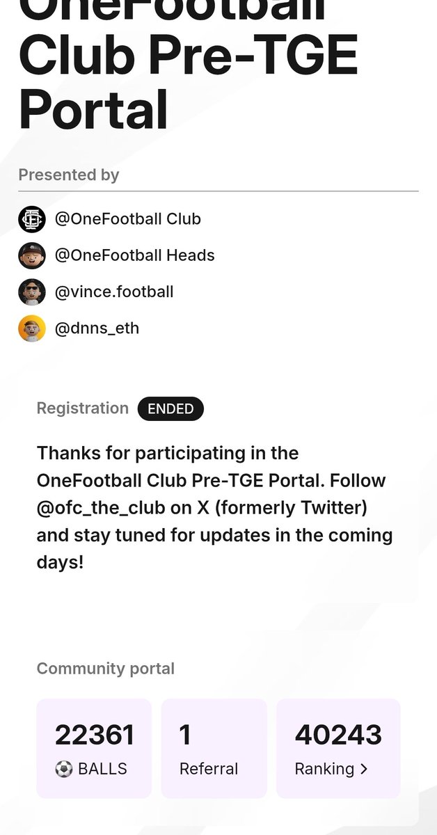I will be crazy rich with this allocation 
Thank u  <a href="/ofc_the_club/">OneFootball Club</a>