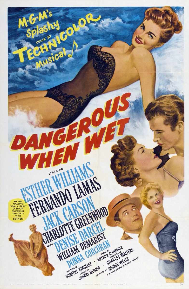 DANGEROUS WHEN WET (1953)