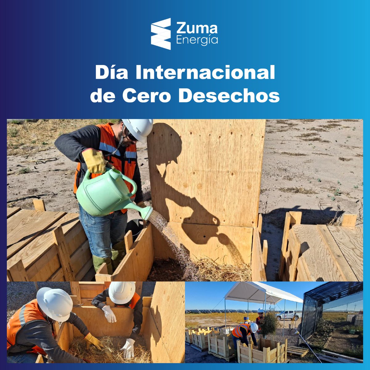 En el Día Internacional de Cero Desechos, reafirmamos nuestro compromiso con una gestión responsable de residuos.

En nuestras plantas impulsamos acciones como reciclaje, composta y tratamiento autorizado de residuos.