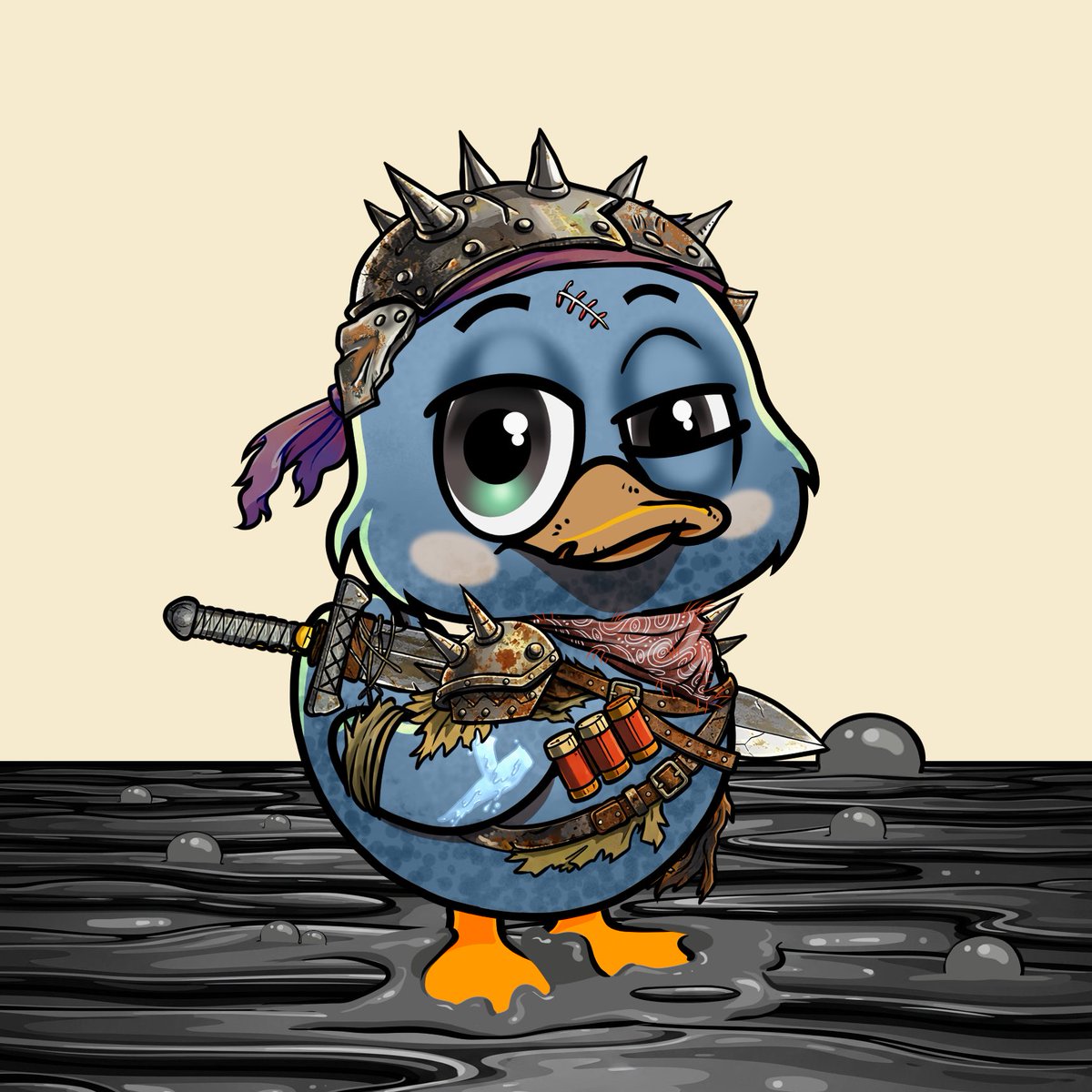 KevinKiiss's tweet photo. The time has come. The Waddle needs 7,777 Ducks. Only then can we finish the mission using
@opensea
and take back the Yuckpot.  April 2nd  In 7 days the Waddle grows and the battle begins. Be ready.

#StayYucky https://t.co/WWP2F94eJX
