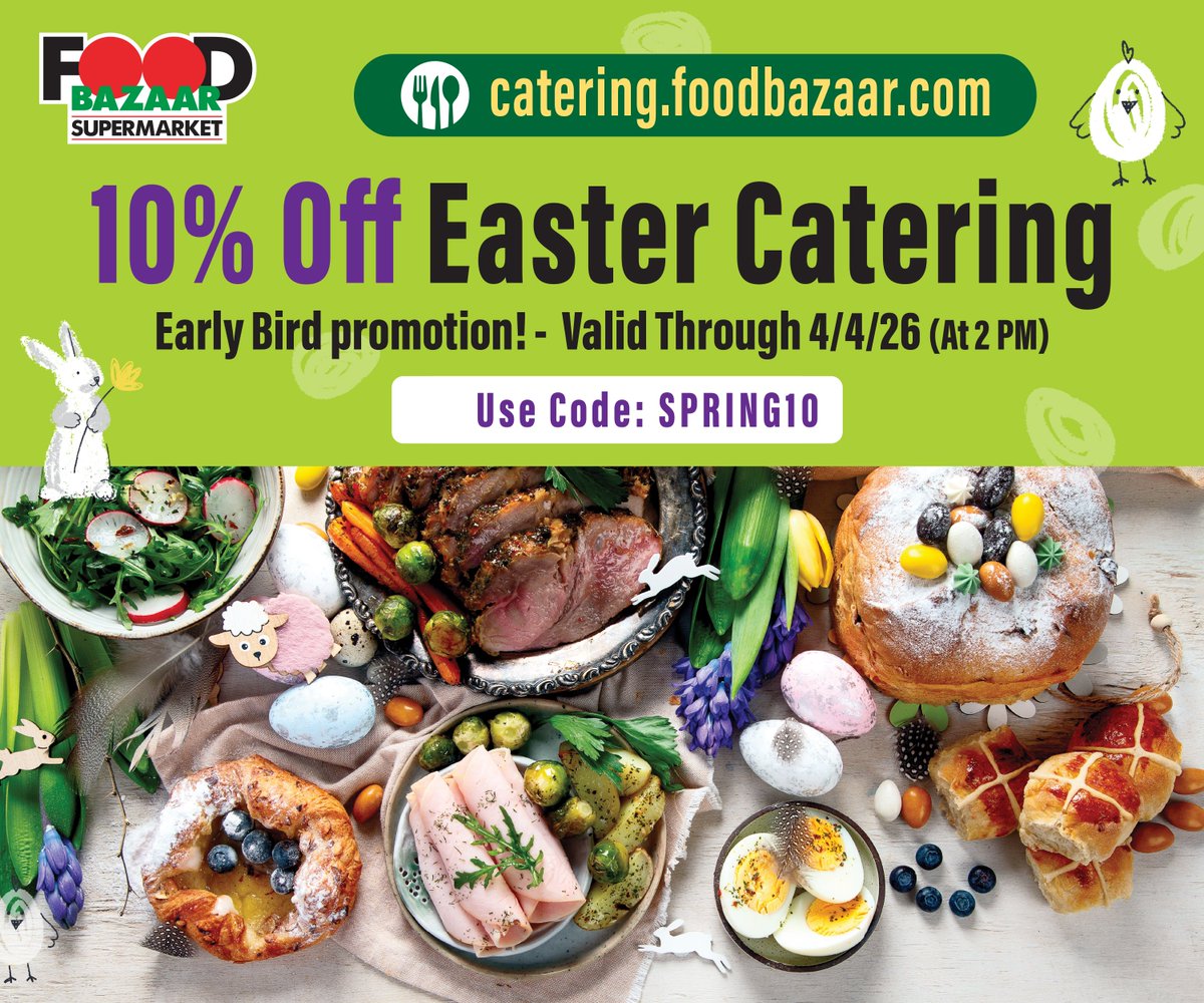 Food Bazaar Supermarket tweet media