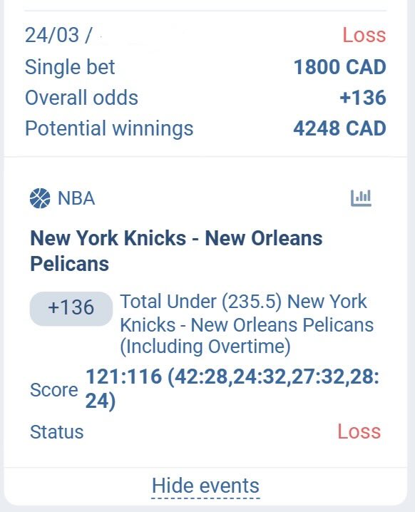 profitable_edge's tweet photo. RISK FREE $273 OR $271.43!

Using @OddsJam to compare odds from thousands of sportsbooks in live time.

Breakdown📊 
Under 235.5 returns $4248
Over 235.5 returns $4246.43

Total stake was $3975

Code ‘profitable’ for 7 days free + 35% off first month: https://t.co/C1IKon3iRH https://t.co/Vb0Idvi8Yv