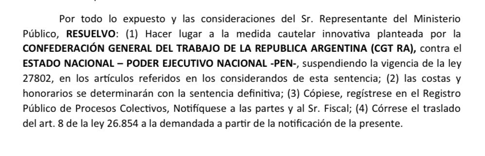 ⚖️ La Justicia fue clara:
no se pueden reformar derechos laborales por fuera de la Constitución.

Lo dije en el Congreso: el trabajo no es una variable económica, es dignidad.