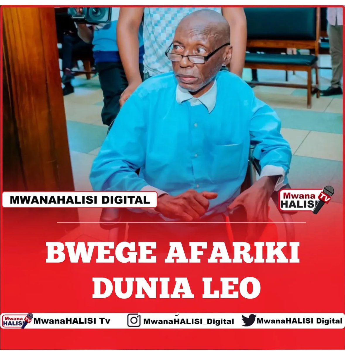 HaongaHon's tweet photo. Ulikuwa mpambanaji usiyechoka wala kuyumba.Pia ulikataa unafiki,siasa uchwara za kidalali.Umeondoka ukiwa umetimiza wajibu wako wa kupigania haki,demokrasia na utawala bora.
Rest in eternal peace Seleman Bungara (Bwege). https://t.co/wvOWlJeitq