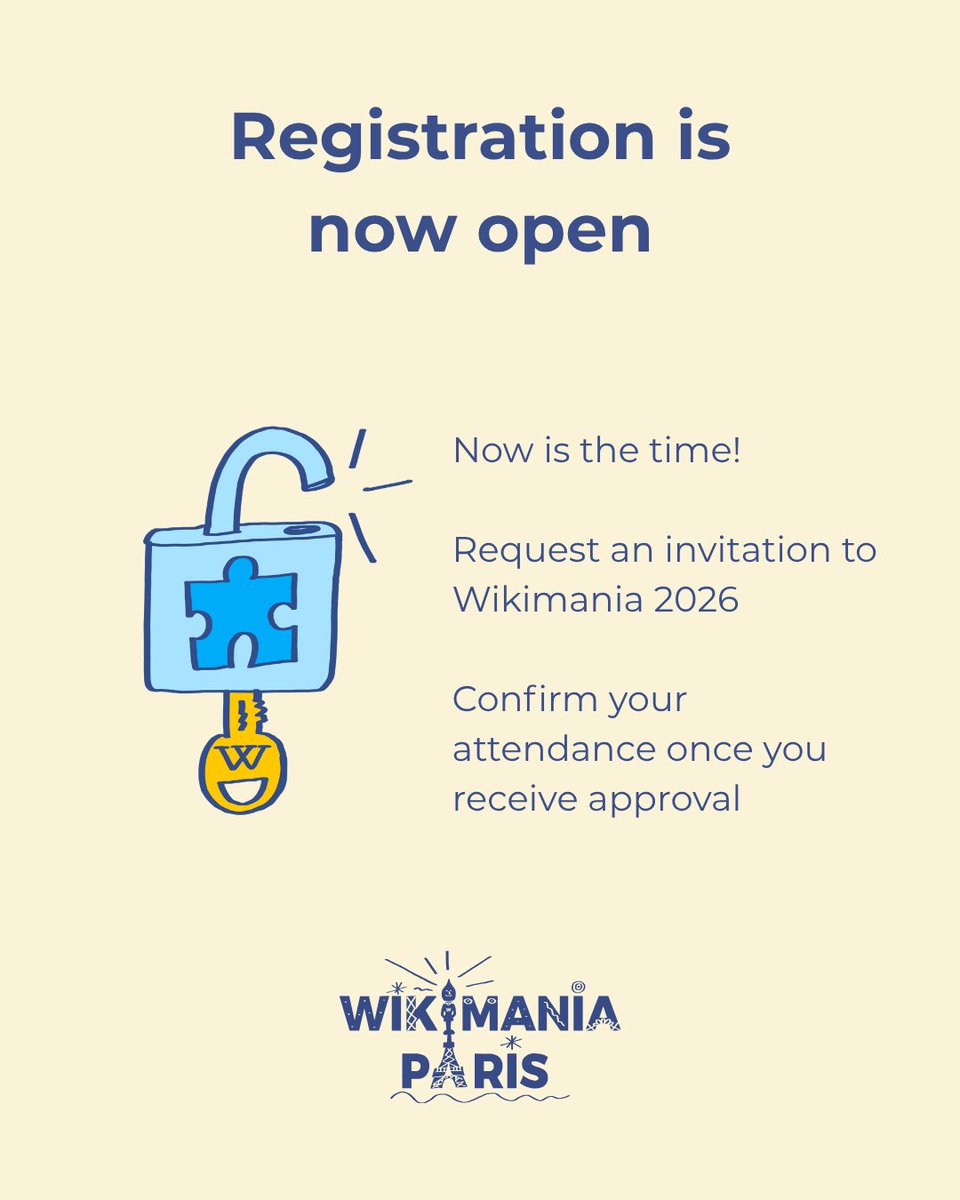 Wikimania tweet media