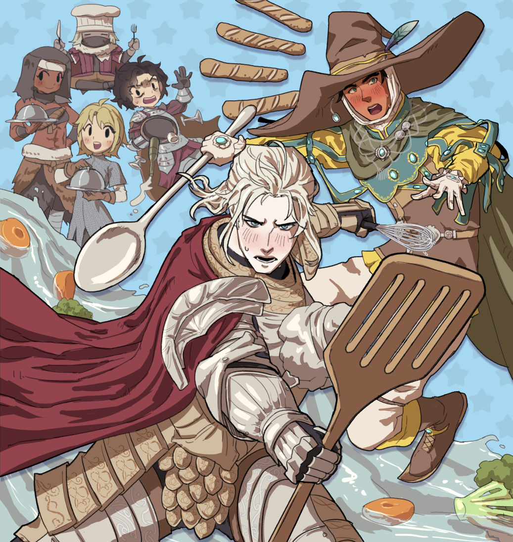 Posted new fic about Rogier who has a complete mental collapse over a cookie. 🍪

3732 words, it has a lewd/gore image so maybe don't read it in public.
📖archiveofourown.org/works/82115271