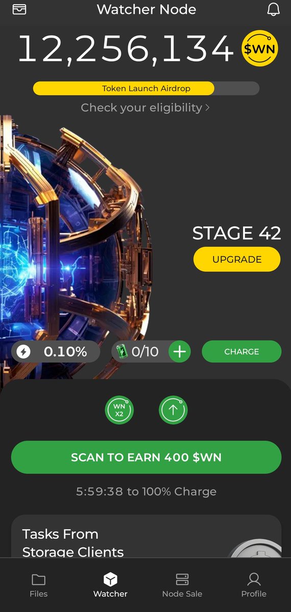 Launching Watcher node to secure <a href="/DeNetPro/">DeNet</a> storage network, live from FCT, Nigeria.
#WatchersEverywhere