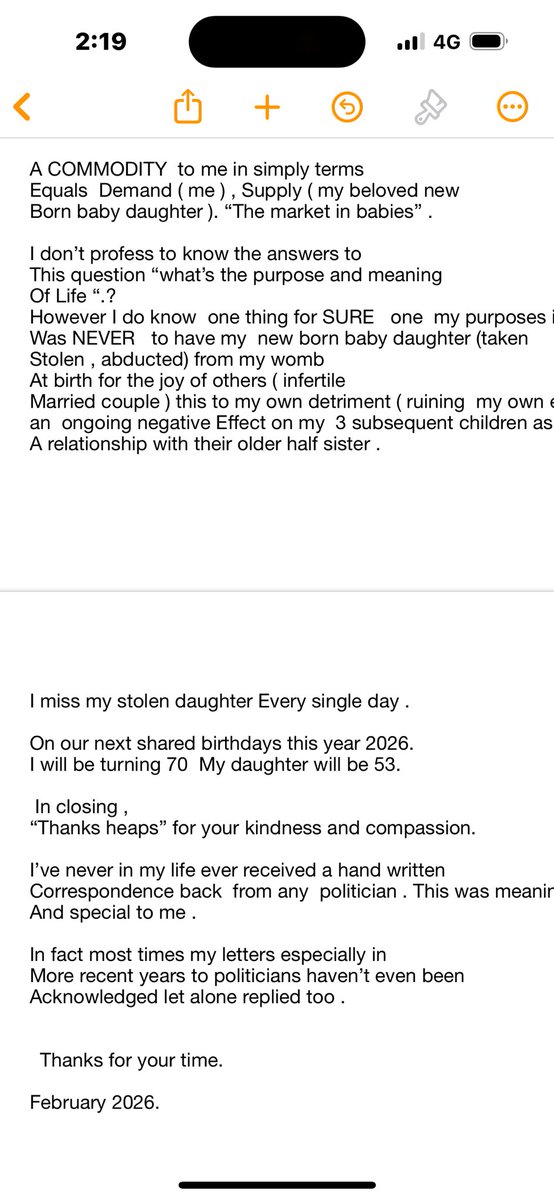 JudithHendriks5's tweet photo. Page 2 of 2 . Previous page 1 on a seperate posting .this being my reply back  to a compassionate  politician  . I have been invalidated ignored stonewalled  threatened and verbally  attacked numerous times over the years, for speaking my Truth .   ⛔️ https://t.co/V1NYZhfcZD
