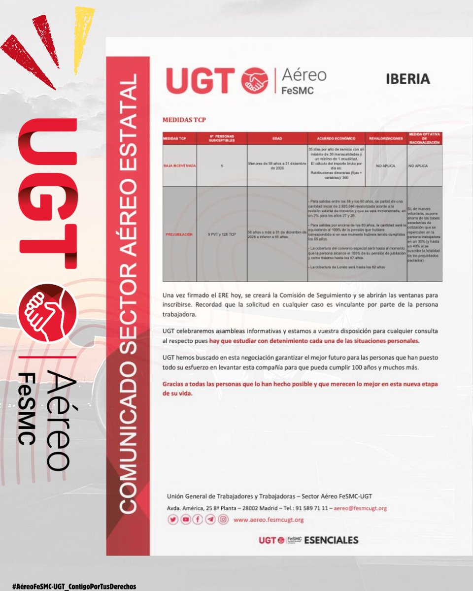 AÉREO UGT tweet media