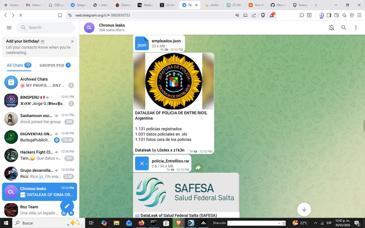 OIHEC hackers tweet media
